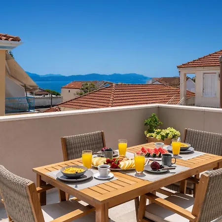 Perligo Maisonette Sea View & Terrace Lixúri